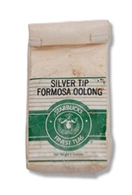 Bag of Starbucks Silver Tip Formosa Oolong from 1987