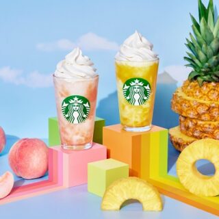 スターバックス初登場の『GO パイナップル フラペチーノ®』と