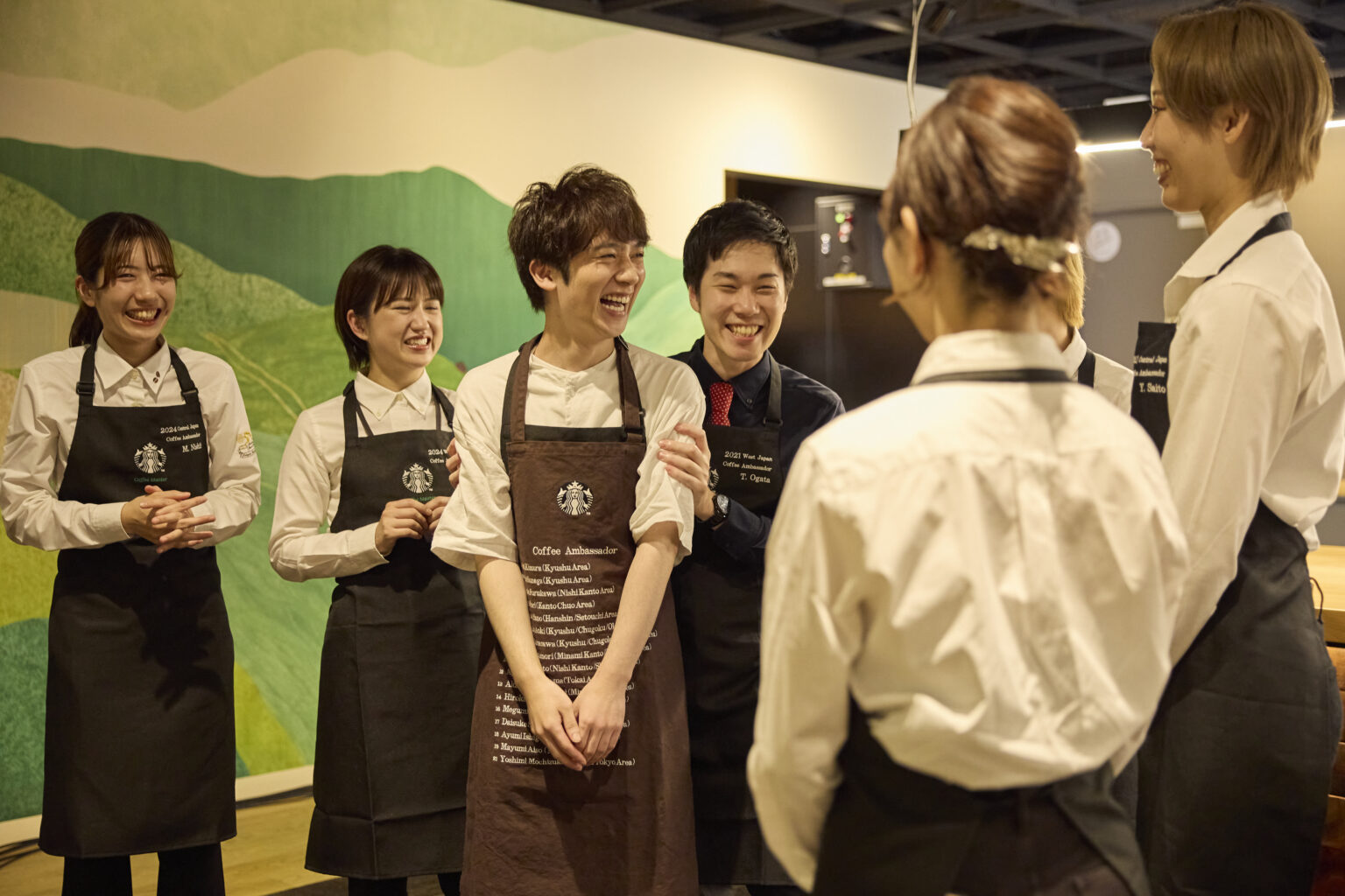 スターバックスエプロン