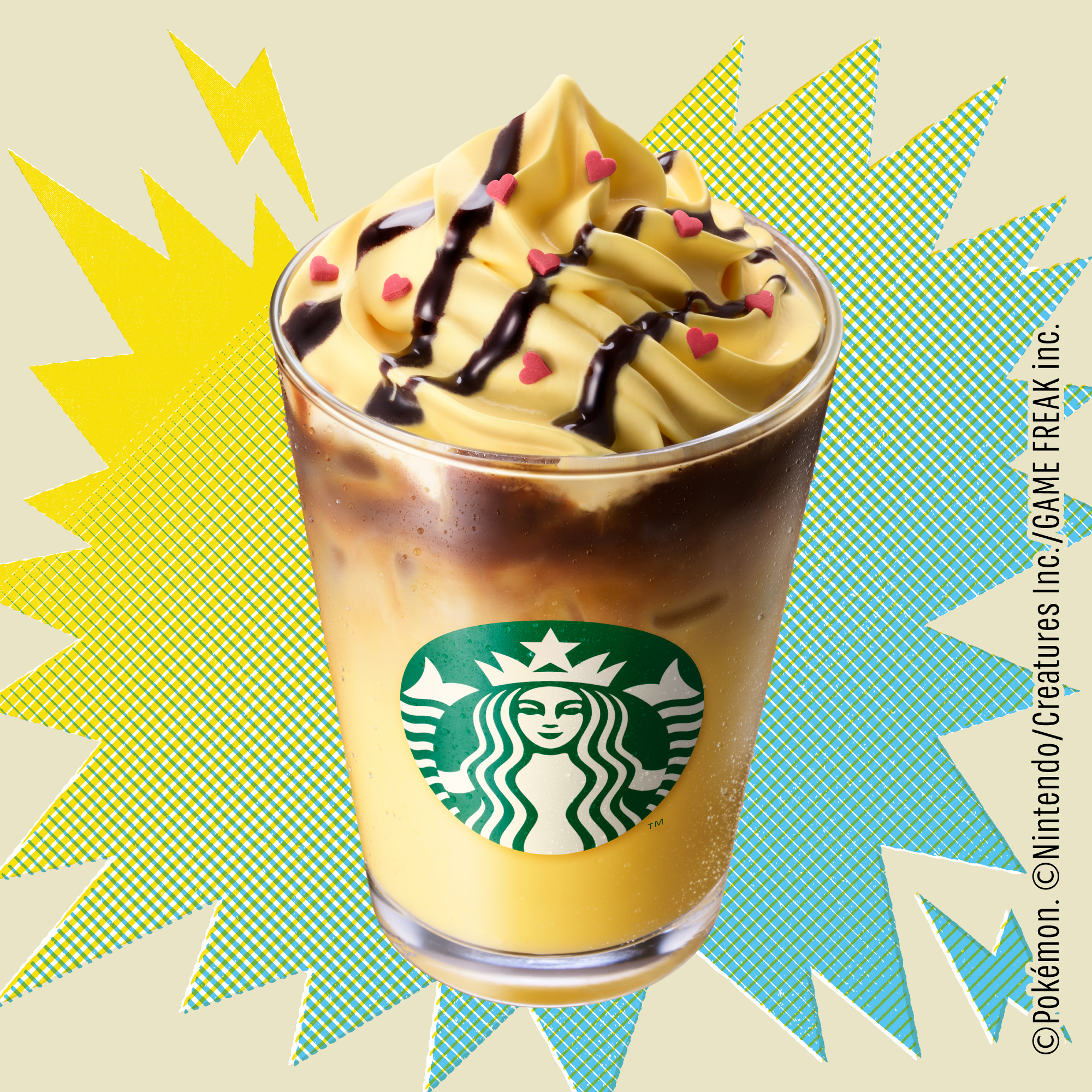 ピカチュウ ハニークリーム ラテ